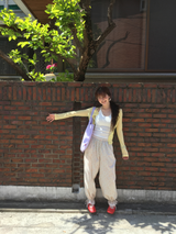 YWD PINCA FLOWER PANTS (2color)