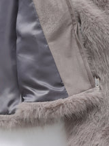Hoodie fur jumper (Charcoal)