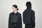 WOOD FABRIC PINOCCHIO JACKET