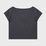 メロードリームグーレンオフショルダーハーフスリーブTシャツ