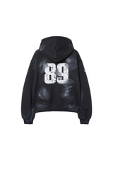 pt hood zip up (black)