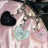 [MADE] twinkle twinkle heart ribbon key holders