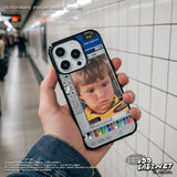 Y2K ヴィンテージ レトロ ペイント エポキシ バンパー iPhone ケース