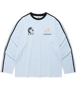グローブ フットボール LS TEE ブルー(CV2FSUT552A)