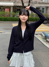 BY Standard V-neck Knit Cardigan (5color)