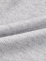 Layered fingerhole knit