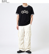 Essential Standard Short Sleeve Ringer T-shirt 3GEAR Black