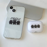 Meow AirPods Case_matt