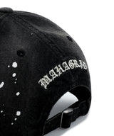 WASHED DENIM CROSS STAR CAP