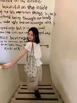 [ORIGINAL] Genie Frill Short Sleeve Blouse