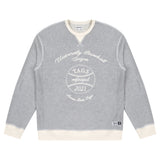 ROUX BASE UNIFORM BASEBALL PATCH CREWNECK (GREY)