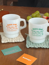 Lucky Tangerine Mlik Glass / Mug Cup (250ml)