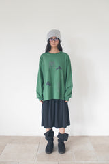 JUMP LONG SLEEVE T (GRASS GREEN)