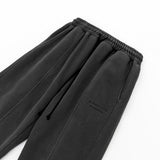 ウォッシュドスウェットパンツ - Black