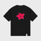 [UNISEX] Paint Star Smile Short-Sleeved T-shirt