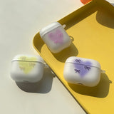 Yellow - Ribbon Puff AirPods Case_matt