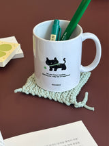 Black Cat Mug Cup (350ml)