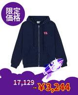 【限定価格】TTピンク2WAYジップフーディー (Z11112FW) - NAVY