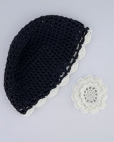 【MADE】Doyoubi Dimanche PeppoBBeBBo ニットビーニー[Black/White]