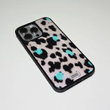 Soft Pop Leopard Phone Case Pale Blush (BK_MagSafe Glass)