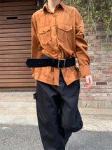 WESTERN SUEDE SHIRT (3C)