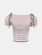 Rosa Ribbon Lace Top Cardigan