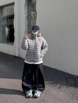 Eco Lightweight Hooded Puffer Jacket (4 Colors)