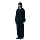 BASIC LOGO SWEAT SHIRT [BLACK]