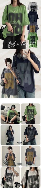 Forbbbler Oversized Fit Short Sleeve Tee