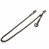 SVC-519 Antique Gold Dog Tag Basic Fashion Keychain