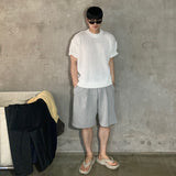 Mesh short knit (3color)