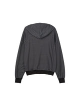 Kio Striped Zip Hoodie