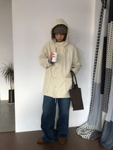 モヘアストライプビーニー (4color)