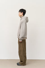 モールドクロップドジップパーカー