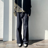 Deep Tone Straight Denim