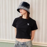 VZ 3D ロゴクロップTシャツ / ブラック