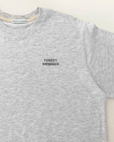 a lettering tee, melange grey