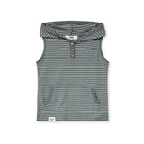 hd ストライプトップ(dark grey)