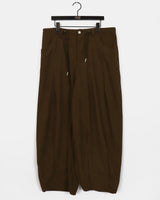 Nelz Corduroy Snap Wide Pants