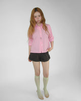 CANDY STRIPE 3/4 SLEEVE SHIRT