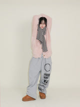 Featheryan Rouge Long Angora Cardigan