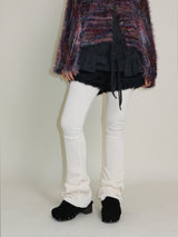 Kina Bendable Angora Fur Micro Shorts (Angora Fur Fabric)
