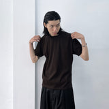 Vertical Texture Baggy t Shirt