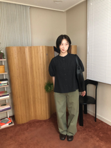 クリーズバルーンブラウス
