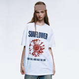 サンフラワーTシャツ_メランジェ