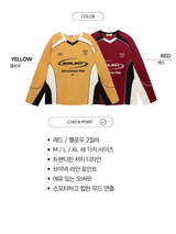 Motor Sweat Trend Jersey Long Sleeve T-shirt