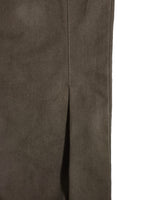 アンバランス フォールディング パンツ KHAKI BROWN