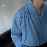 YM PlRich シャーリングブラウス (3 colors)