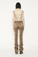 VIA FAKE LEATHER TANK