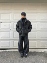 Trenon Belted Washed Balloon Pants 2C